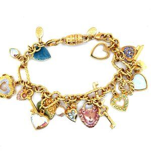 NIB Kirks Folly Charm Bracelet